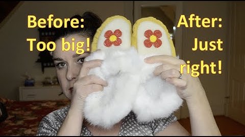 How to make moccasins fit smaller / tighter, taught by a Metis Home Ec teacher.