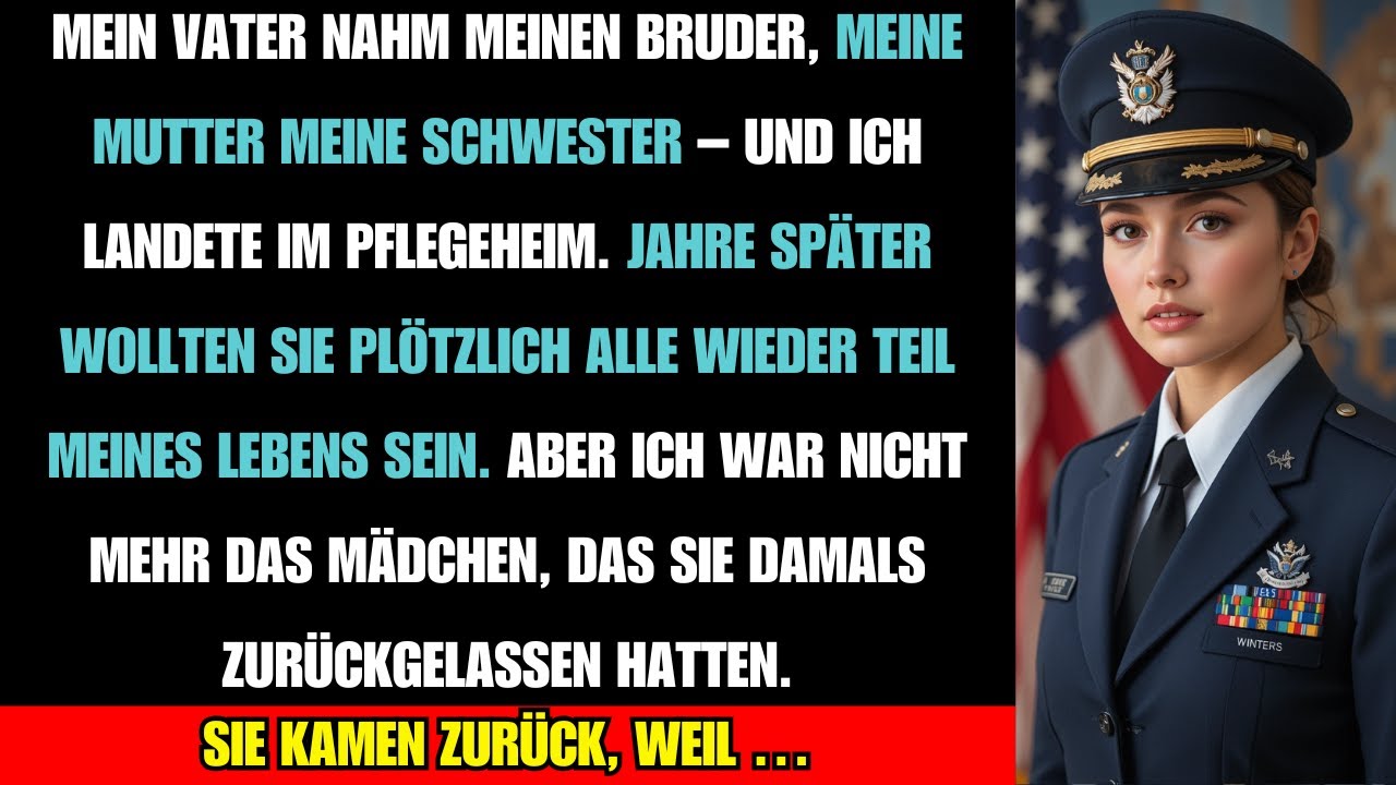 Papa entschied sich für meinen Bruder, Mama für meine Schwester – niemand für mich