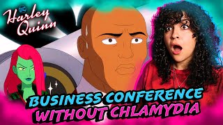 *• LESBIAN REACTS – HARLEY QUINN – 4x04 “BUSINESS CONFERENCE WITHOUT CHLAMYDIA” •*