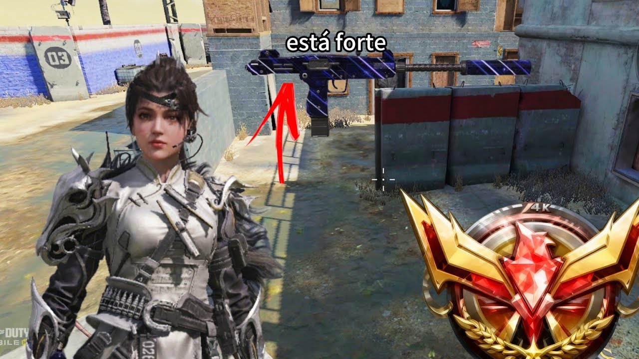 Gameplay no rank lendário do codmobile 