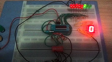 Contador 0-9 Display 7 segmentos Pic 16F84A