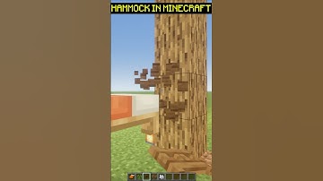 Minecraft: HAMMOCK on the Tree #shorts #minecraft #minecraftshorts
