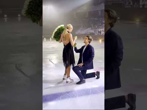 Aleksandra Stepanova Engagement!! Figureskating Shorts Stepanovabukin