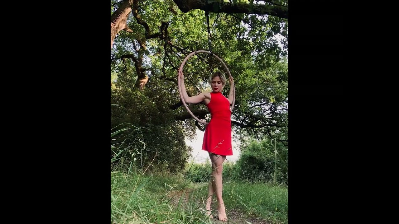 Моя душа aerial hoop flow in Bordeaux