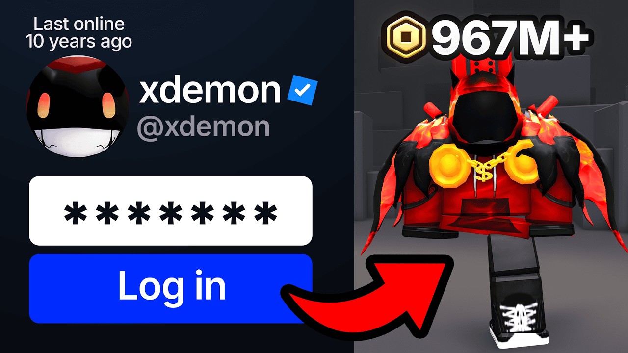 Logging into My FIRST Roblox Account AFTER 10 YEARS...