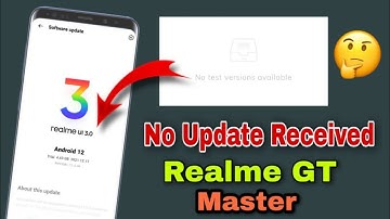 Realme Ui 3.0 Official June Update in Realme GT Master Edition ||Android 12 Update|| Beta and Stable