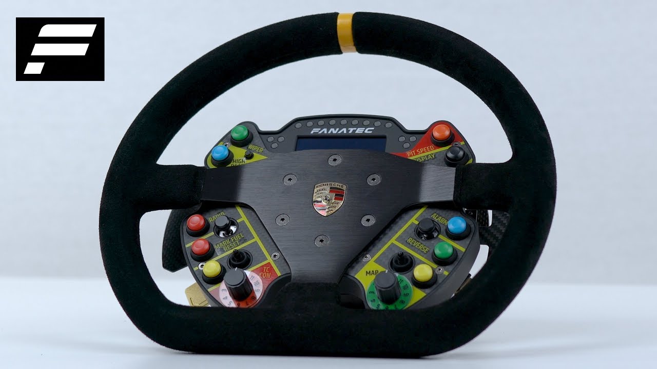 ClubSport Steering Wheel Porsche 911 GT3 R Suede | Fanatec