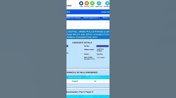 ssc gd scorecard 2023😊ll ssc gd scorecard 2022 l ssc gd mark out l #shorts#sscgd#gd#sscgd2023#ssc