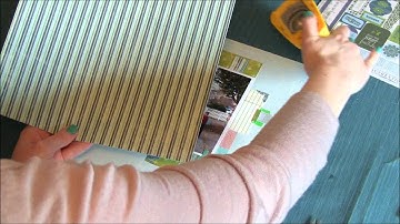 Back 2 Basics Scrapbooking 101 - Loyal Layout