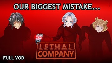 Three Idiots Try LETHAL COMPANY | FULL VOD