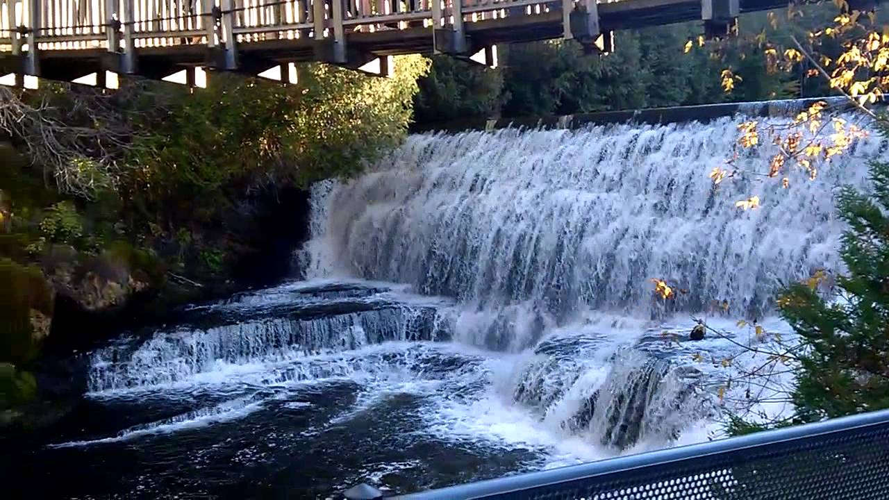 Belfountain Conservation Area Waterfall, Dam, and Bridge YouTube