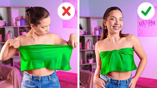 Simple Tips To Transform Old Clothes And Unusual Style Change Ideas