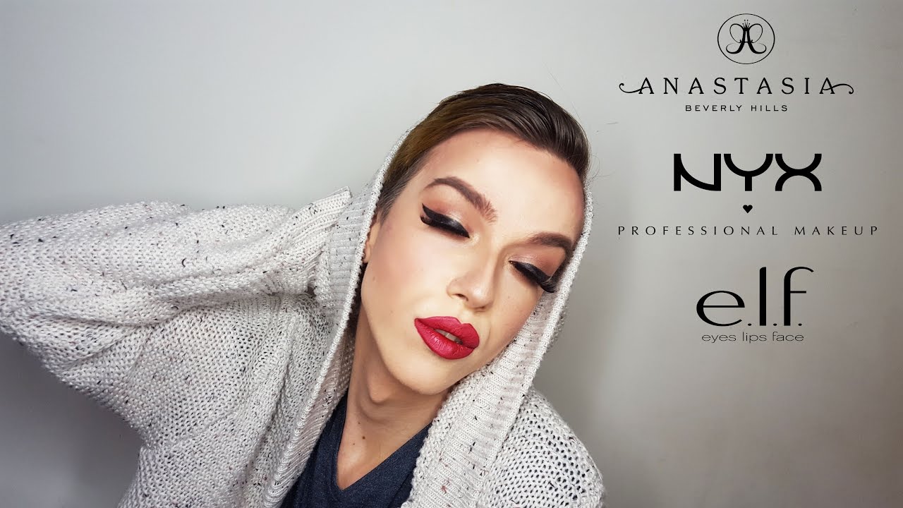 MAQUILLAJE DE CHICO A CHICA PARA NAVIDAD - CHRISTMAS MAKEUP - BOY TO GIRL TRANSFORMATION