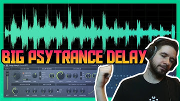 How To Make A Big Progressive Psytrance Delay | Sound Design Tutorial