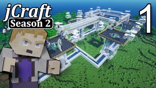 jCraft Season 2 Ep 1 - Starting Over (Iron Farm and Starter House)