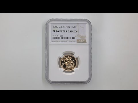最高鑑定　1986年 G.BRITAIN 1ポンド　PF70 イギリス 1986年 金額 1ポンド NGC PF 70 ソブリン金貨 UC