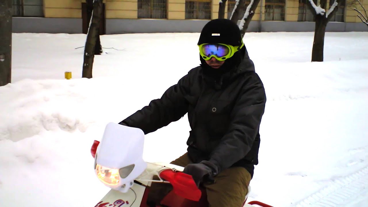 honda snowmobile ezsnow ez9 YouTube