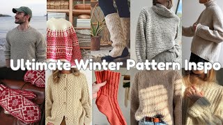 Ultimate Winter Knitting Pattern Inspo. 40+ patterns, yarn, links