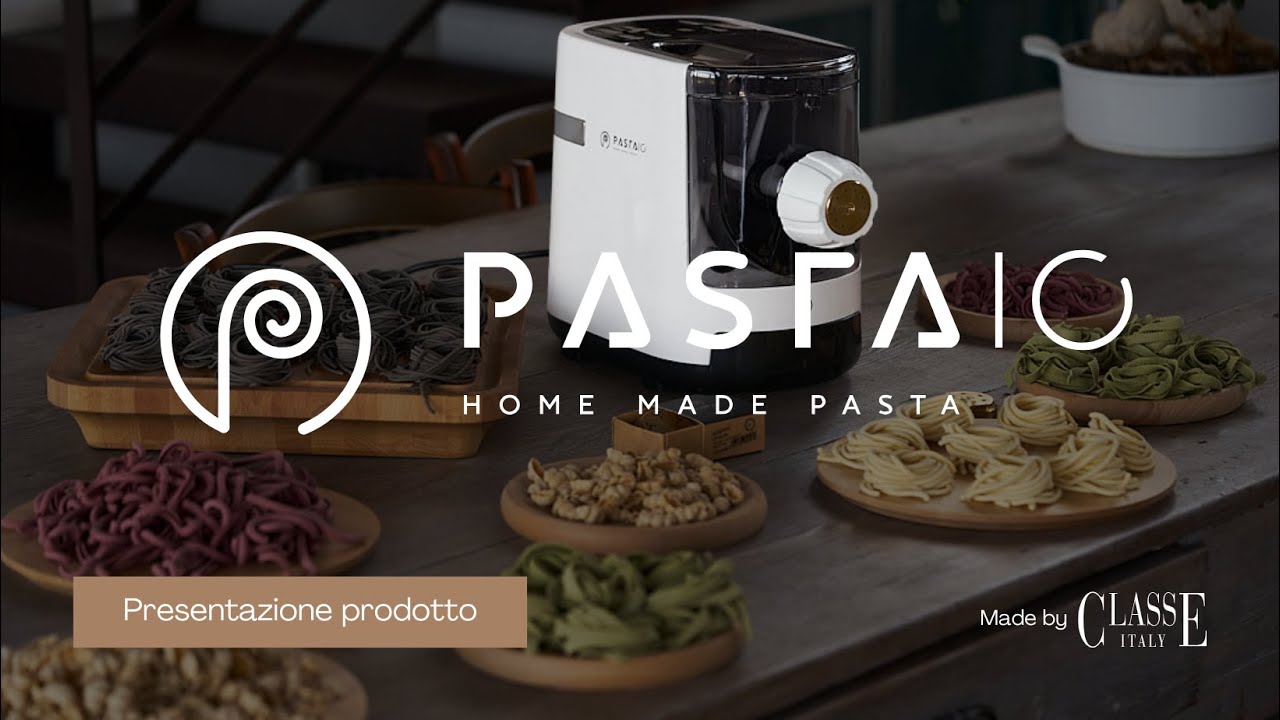 PASTAIO presentazione della Macchina per la pasta e ricetta