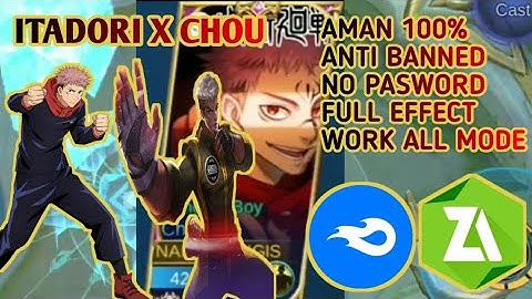 ITADORI YUJI X CHOU COSTUME SKIN | JUJUTSU KAESAN