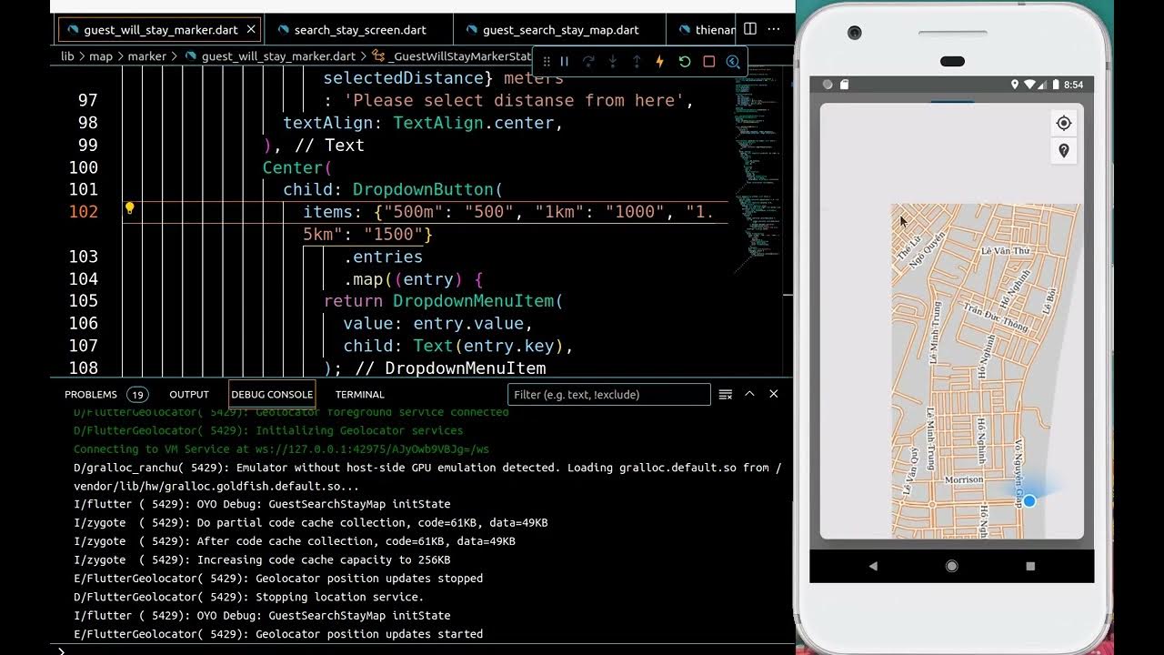 Integrate GIS to Mobile App using Flutter Map - YouTube
