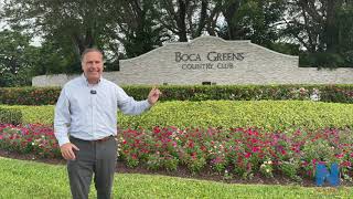 Boca Greens Country Club (Boca Raton, Florida) Video of home at 20032 back 9 drive