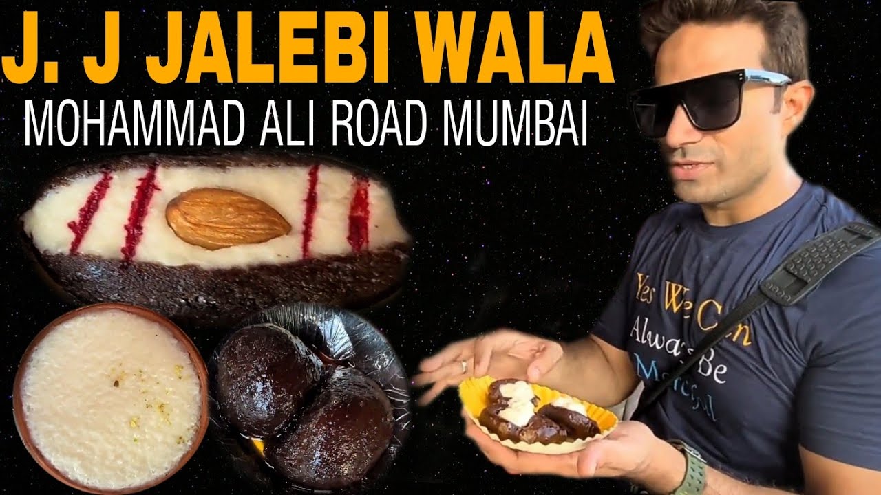 J J Jalebi Wala At Mohammad Ali Road Street Food Mumbai Famous