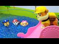 Games for kids with toys. PAW Patrol toys.