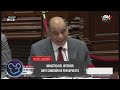 Ministro Astudillo ante el Congreso anuncia reforma policial en cinco campos