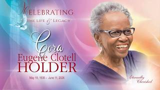 Celebration of Life  -  CORA  EUGENE  CLOTELL  HOLDER