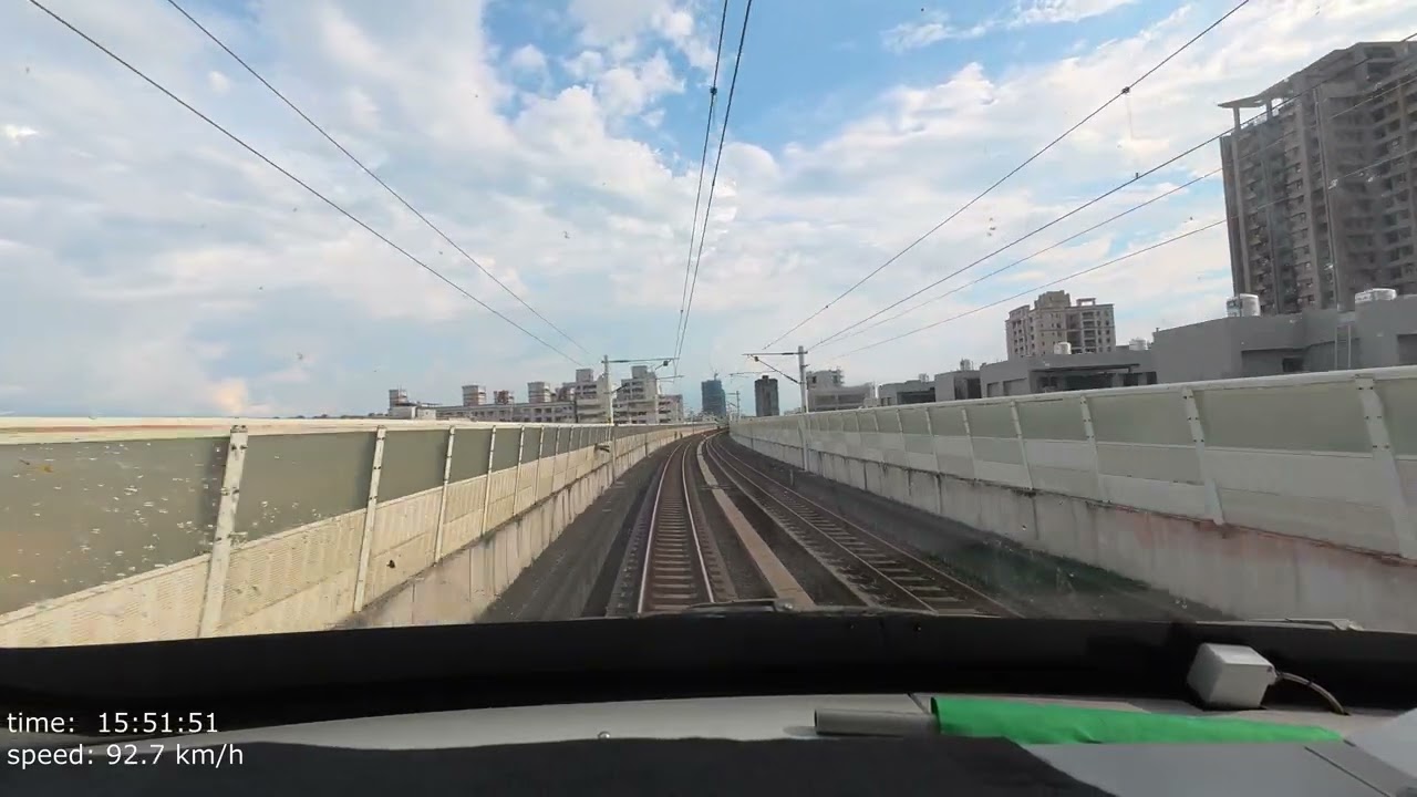2025.09.09 E500 125次 彰化-潮基 路程景 GPS