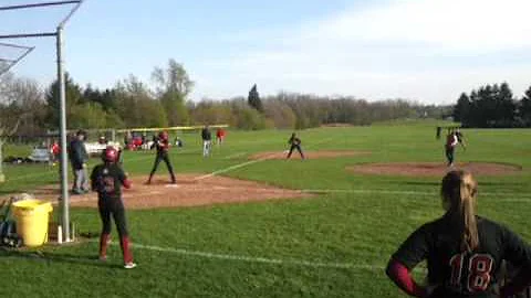 Starpoint softball Clark Britton love sac. Bunt