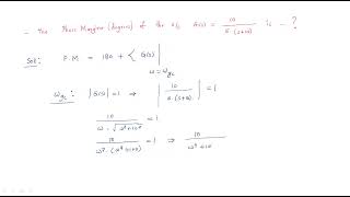 Bode plot | find Phase Margin  | Example | CS | Control Systems | Lec-91