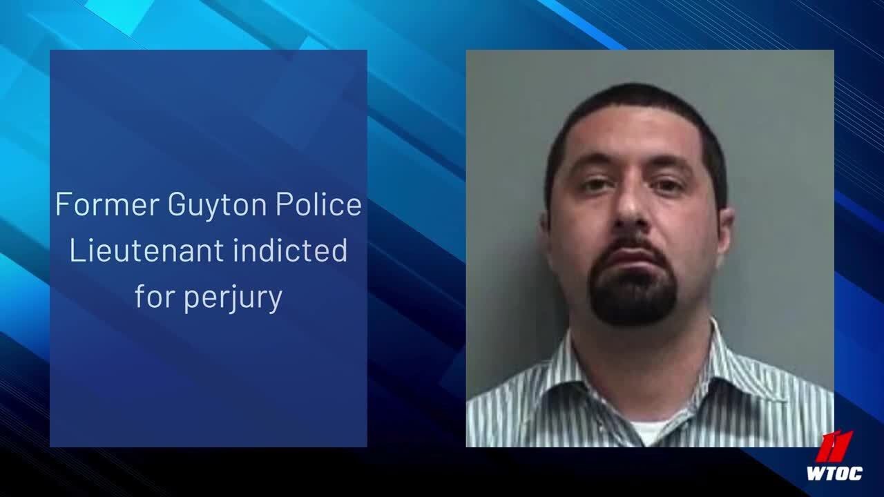 Former Guyton Police Lieutenant indicted for perjury - YouTube