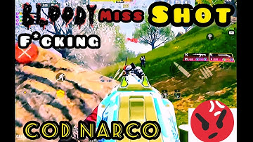 CoD Narco Angry🤬🤬🥔 Just Don’t guys Teammates F*ck Off 🤬 || CODM @codnarco