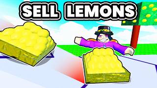 ROBLOX SELL LEMONS!