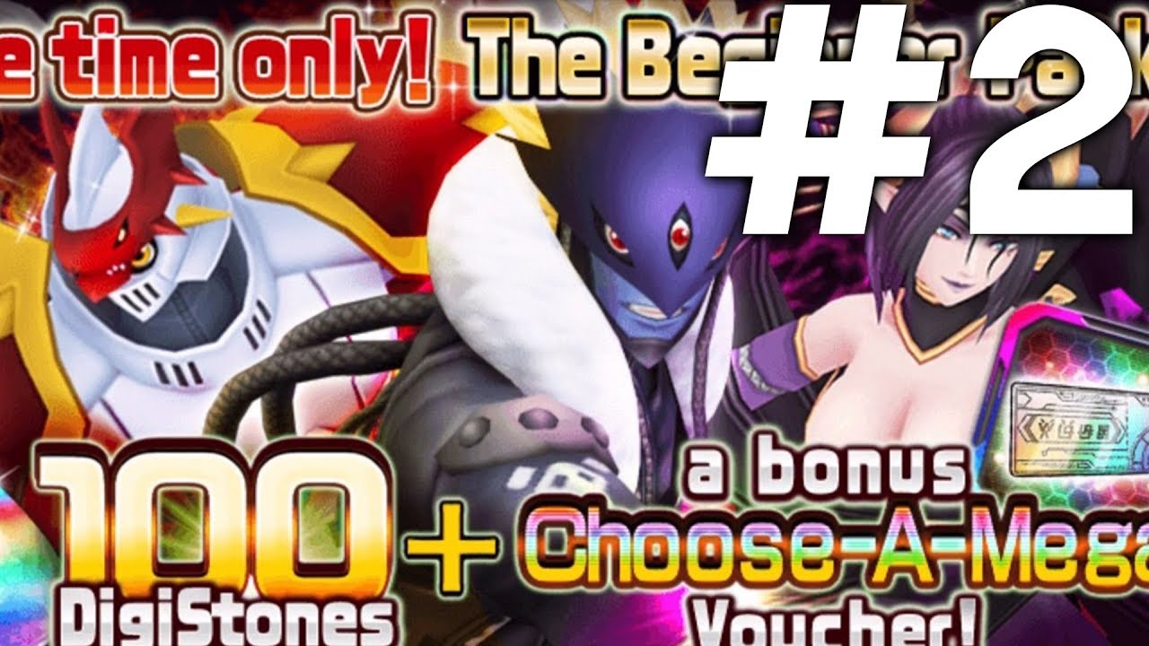 Digimon LInks Gameplay #2 - Beginner's Mega Pack!