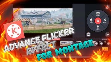 HOW TO DO ADVANCED FLICKER EFFECT IN KINEMASTER  TUTORIAL FOR PUBG MOBILE MONTAGES..