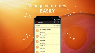 Notepad - For notes and checklists