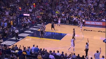 NBA, playoff 2017, Spurs vs. Grizzlies, Round 1, Game 4, Move 19, Mike Conley, highlight