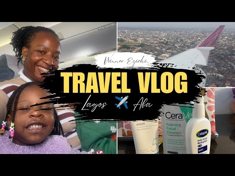 From Lagos to Aba ✈️ : Airport Delay |Party Prep | Heartwarming Family Reunion
