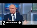 Putin sympathizes with Canada in annual call-in show