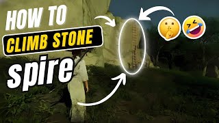 Ghost of Yotei - How to climb Stone Spire Hideout | Altair of Reflection