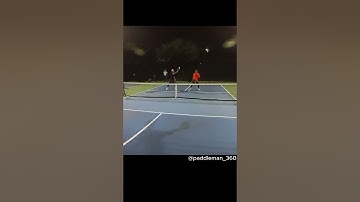 When lobbing becomes a game changer #pickleball #pov #insta360 #Short #insta360go3