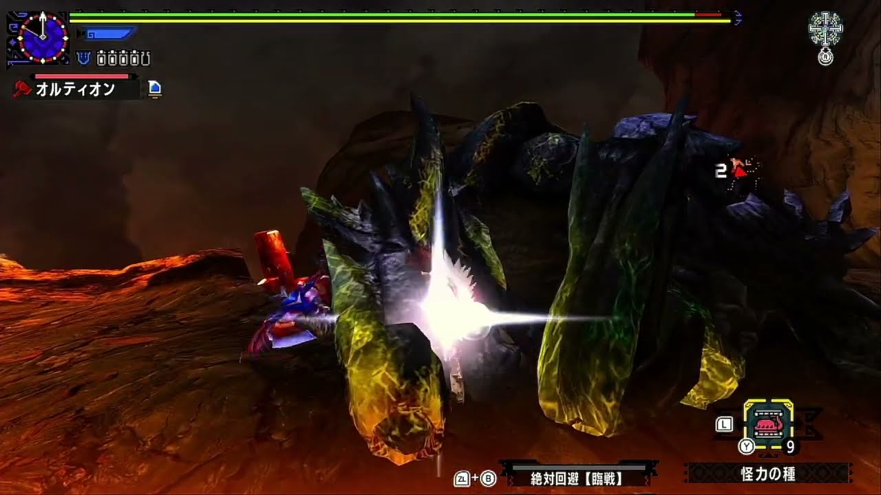 【MHXX】 ブラキ炭鉱 ブレイヴチャアク 0針討伐 アイテムなし