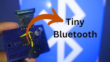 Tiny bluetooth using attiny85 | findme @VinVout #attiny85| VinVout