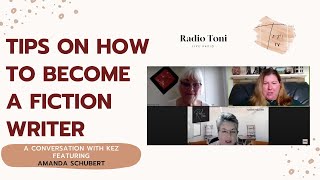 How to be a Fiction Fantasy Author: AMANDA SCHUBERT | Radio Toni Toni TV: A Conversation with Kez