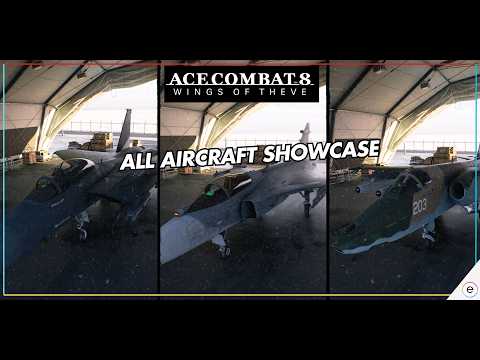 Ace Combat 8 โ All Aircraft Showcase | Ace Combat 8: Wings of Theve