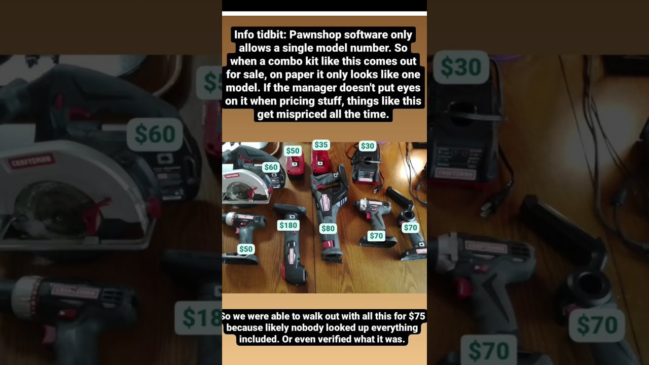 How To Find Deals On Tools At The Pawnshop EBay Reseller SideHustle