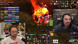 Mizkif Almost WIPES Onlyfangs Guild in Molten Core